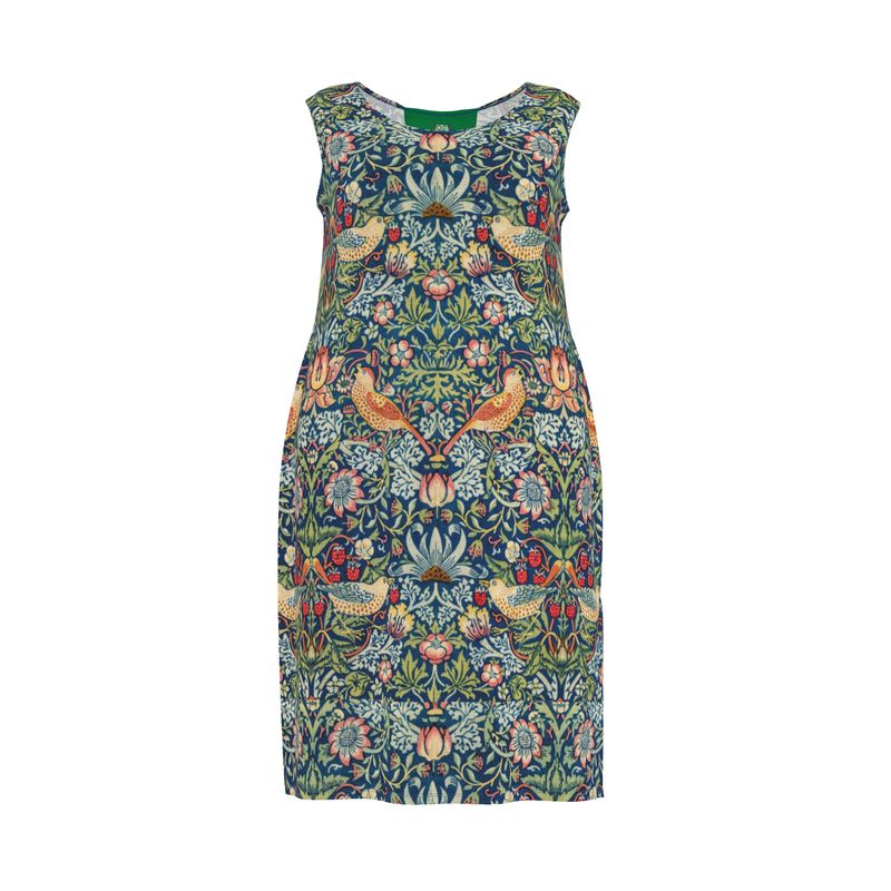 Robe moulante Art Nouveau, Robe William Morris Art Nouveau, Robe Art Déco, The Strawberry Thieves
