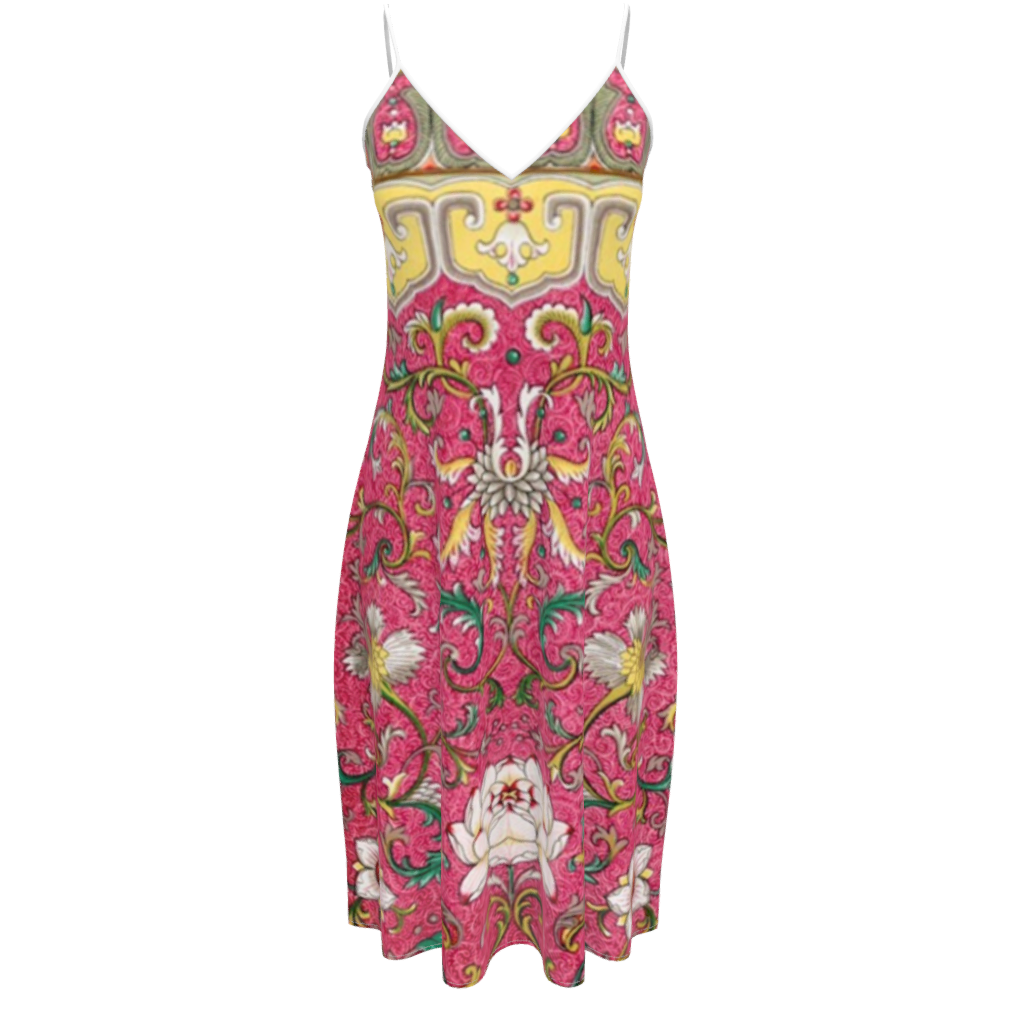 Art Nouveau Slip Dress