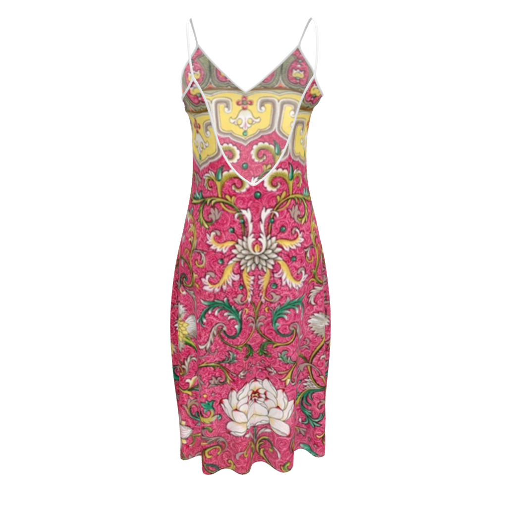 Art Nouveau Slip Dress
