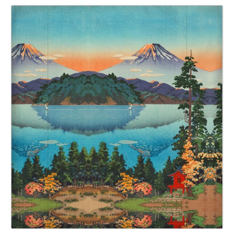 Garantie 5 ans !! Art japonais Housse de couette