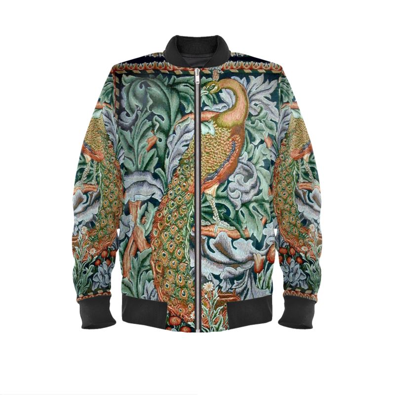 Bomberjacke im Jugendstil von William Morris