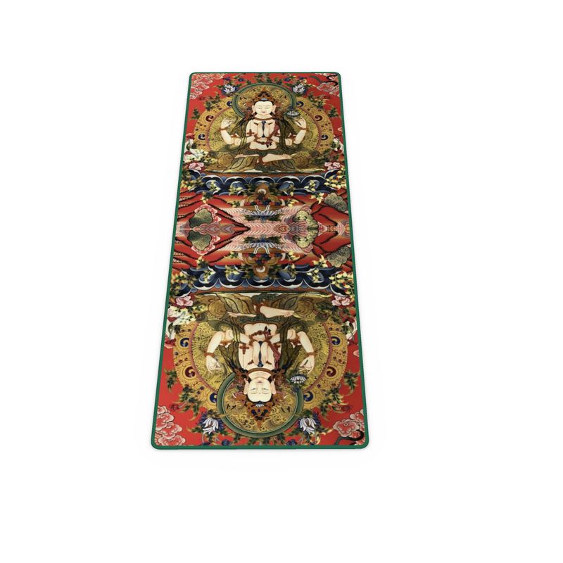 Yogamatte Buddha Print