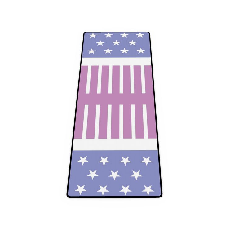 Tapis de yoga - inspiré du drapeau américain rétro