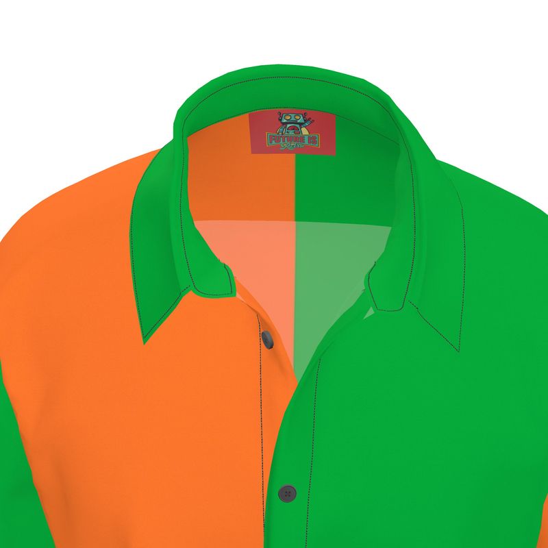 Bowling Shirt 50s Silk, Linen or Pima Cotton