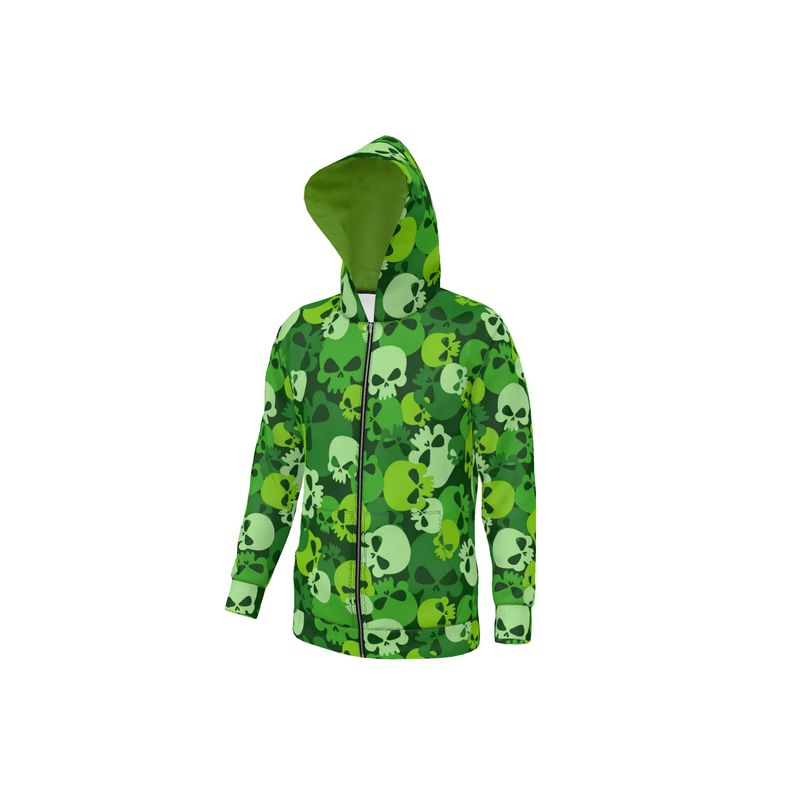 Skull camo Hoodie - Green