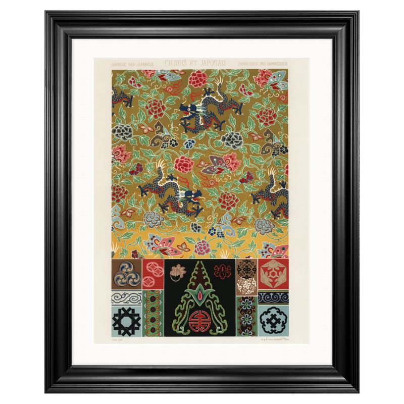 Vintage Jugendstil Kunstwerk