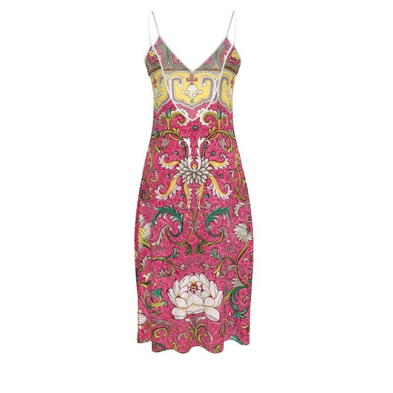 Art Nouveau Slip Dress