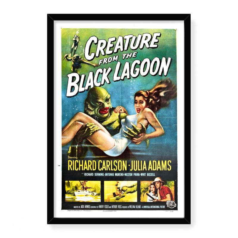 Der Schrecken vom Amazonas Sci-Fi-Posterdruck