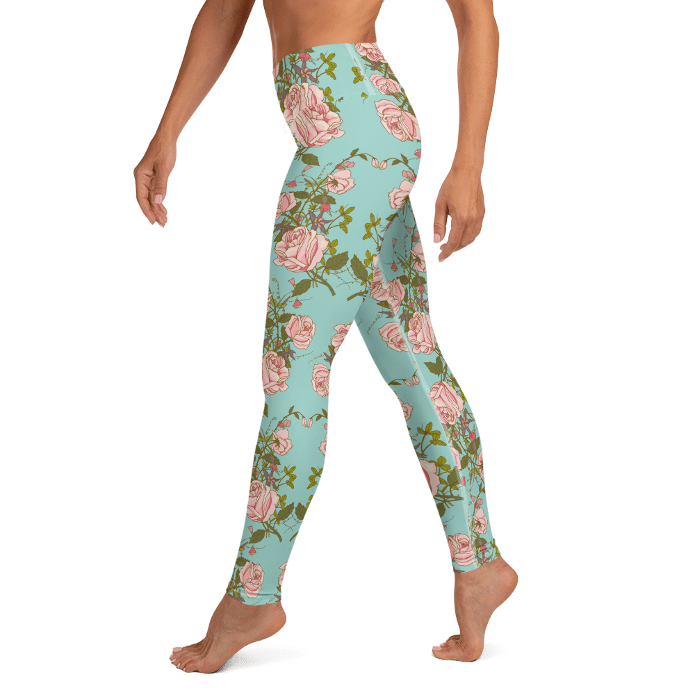 Leggings, soutiens-gorge de sport, bikinis et tapis de yoga