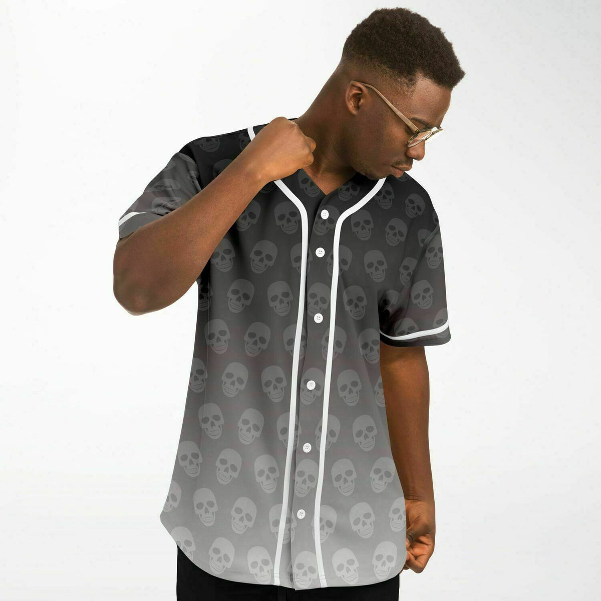 Baseball Jersey - skull