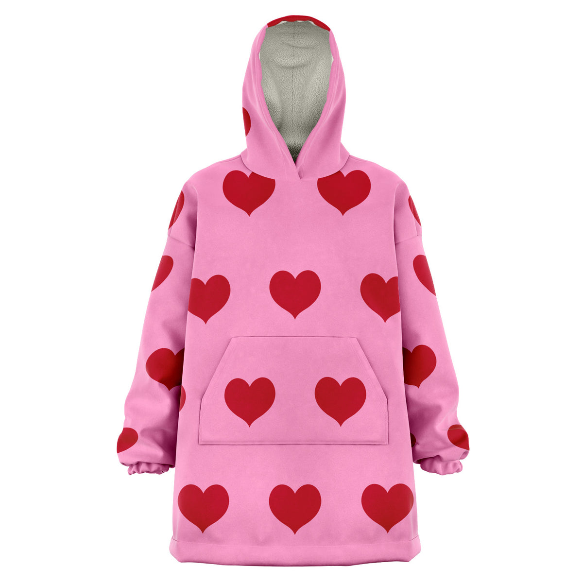 Harajuku Hearts Snug Hoodie, Blanket Hoodie, Rave Hoodie, Festival Hoodie, Loungewear