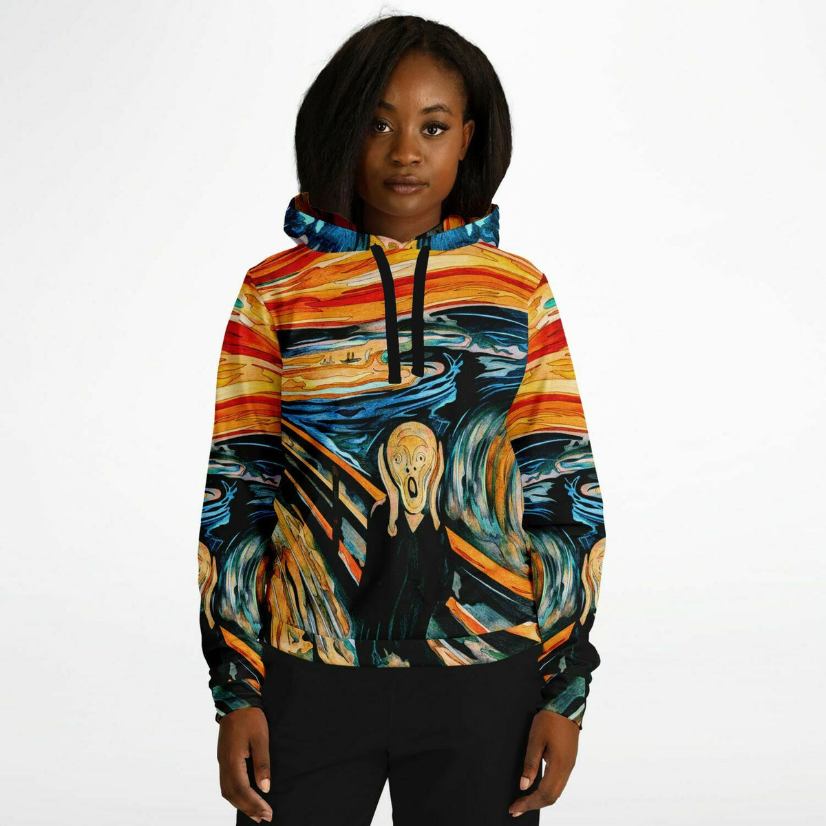 Heavyweight Hoodie The Scream- Edvard Munch