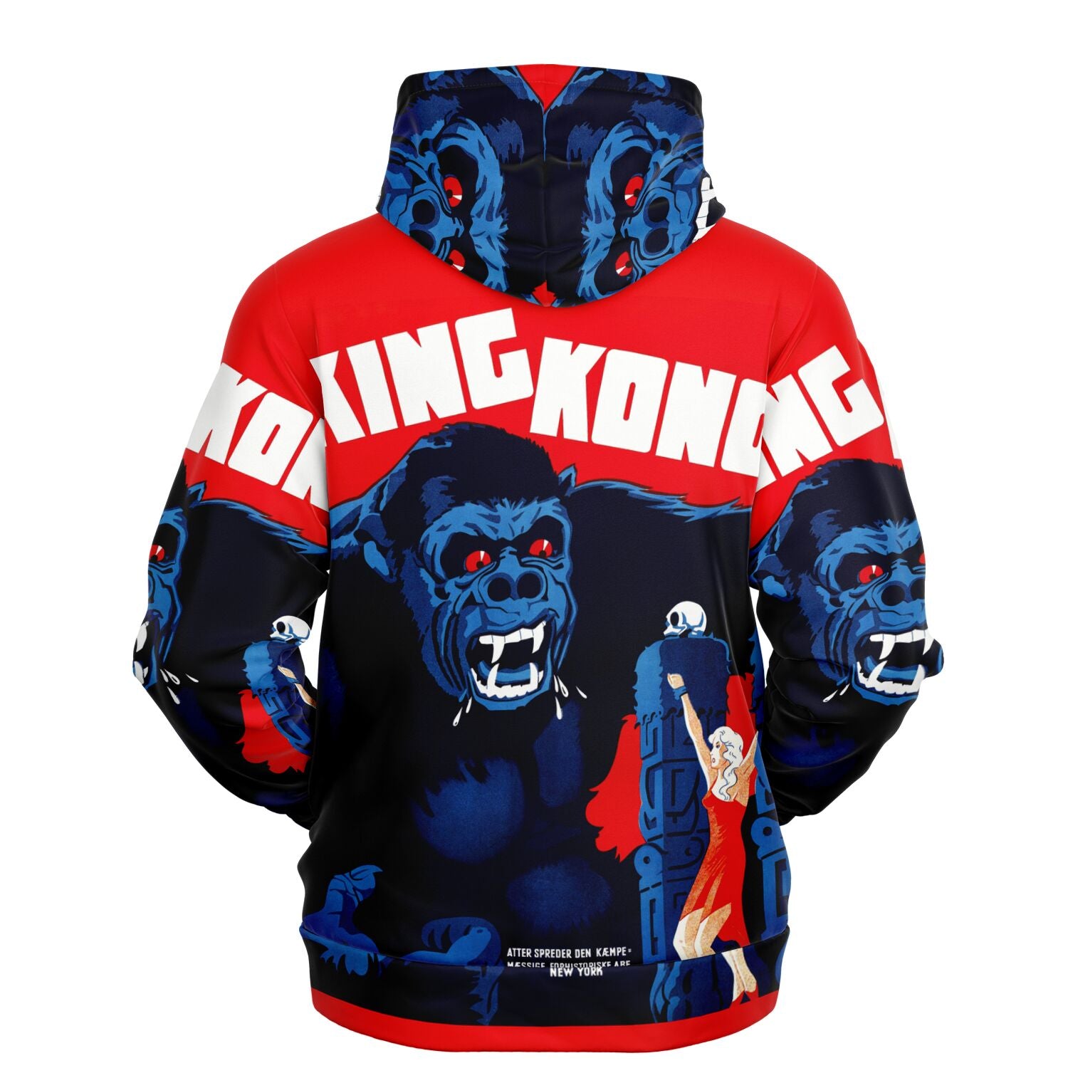 King Kong Retro Hoodie Feat Vintage Graphics