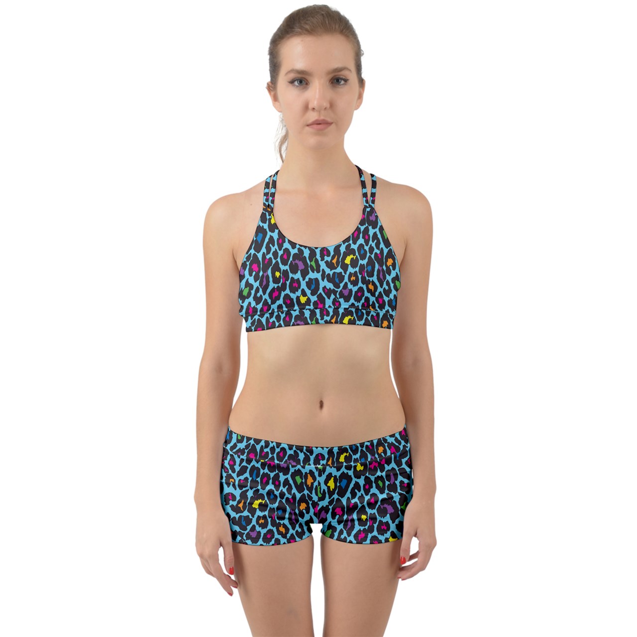 Electric Leopard Rücken-Web-Fitnessset