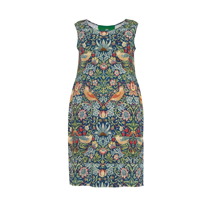 Robe moulante Art Nouveau, Robe William Morris Art Nouveau, Robe Art Déco, The Strawberry Thieves