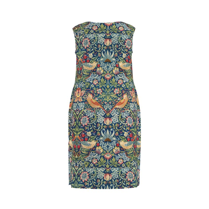 Robe moulante Art Nouveau, Robe William Morris Art Nouveau, Robe Art Déco, The Strawberry Thieves