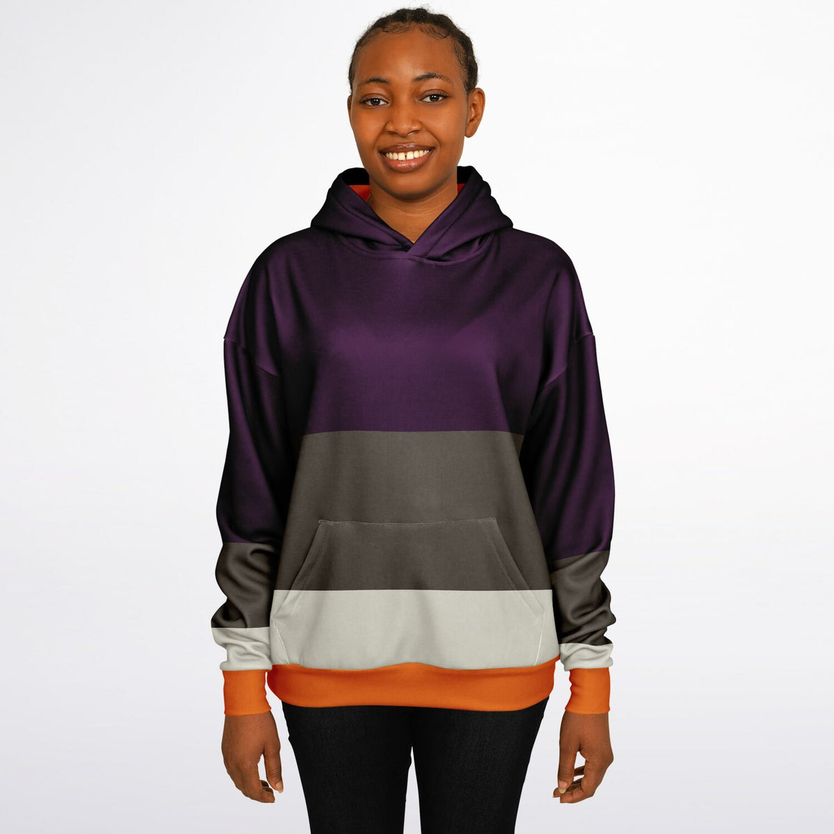 Heavyweight Oversized Hoodie Colour Block