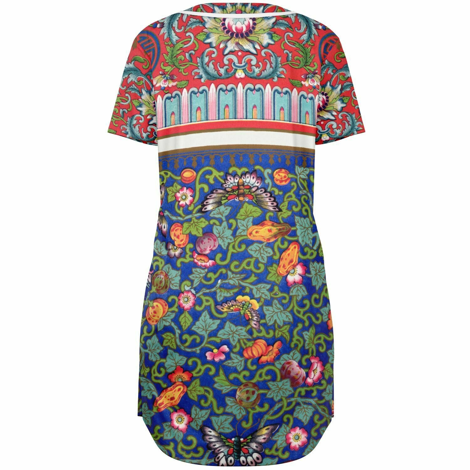 Art Nouveau Baseball Jersey Dress