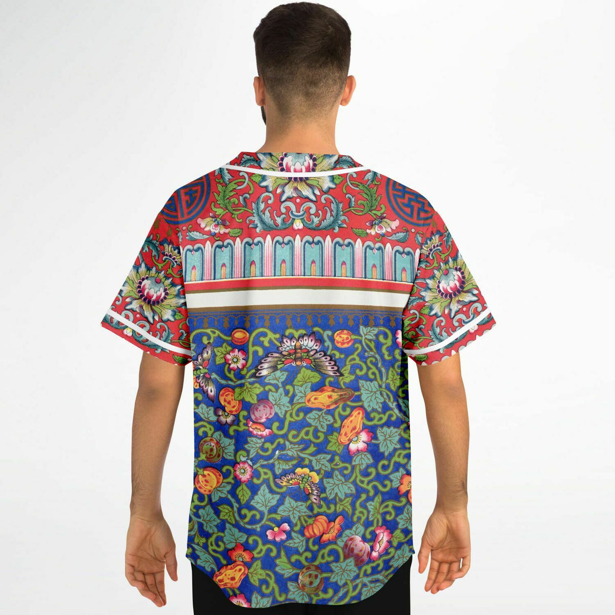 Vintage Art Nouveau Baseball Jersey