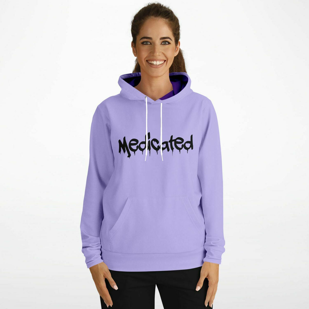 Medicated Athletic Hoodie - AOP