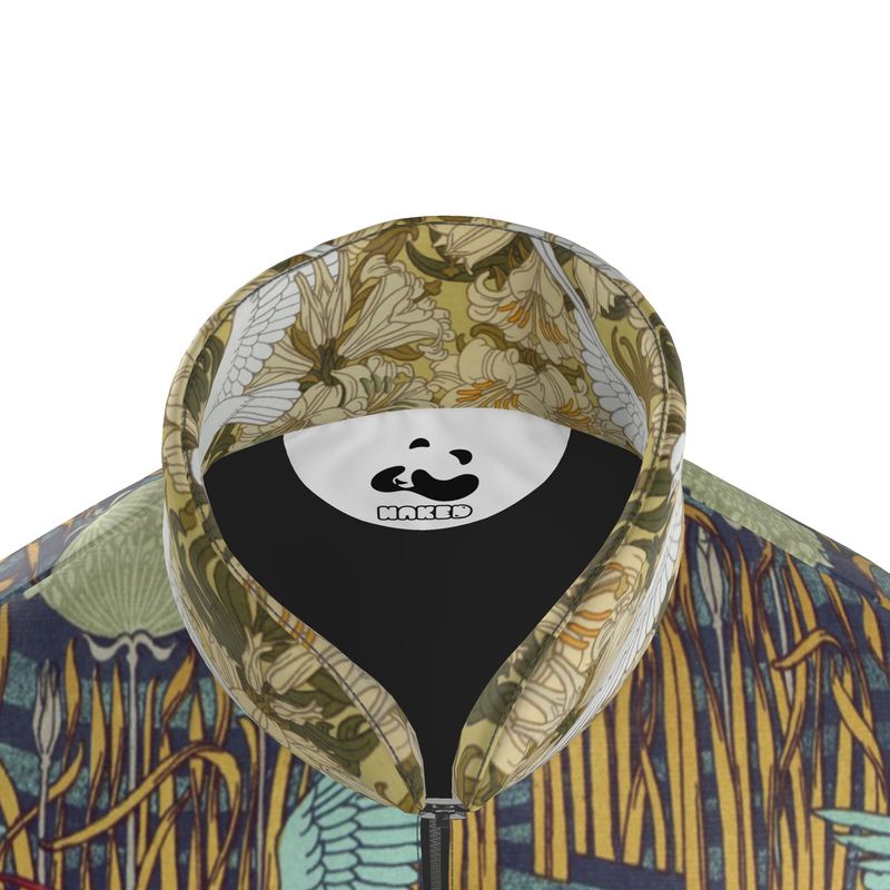 Pufferjacke im Jugendstil mit Öko-Füllung aus dem Meer