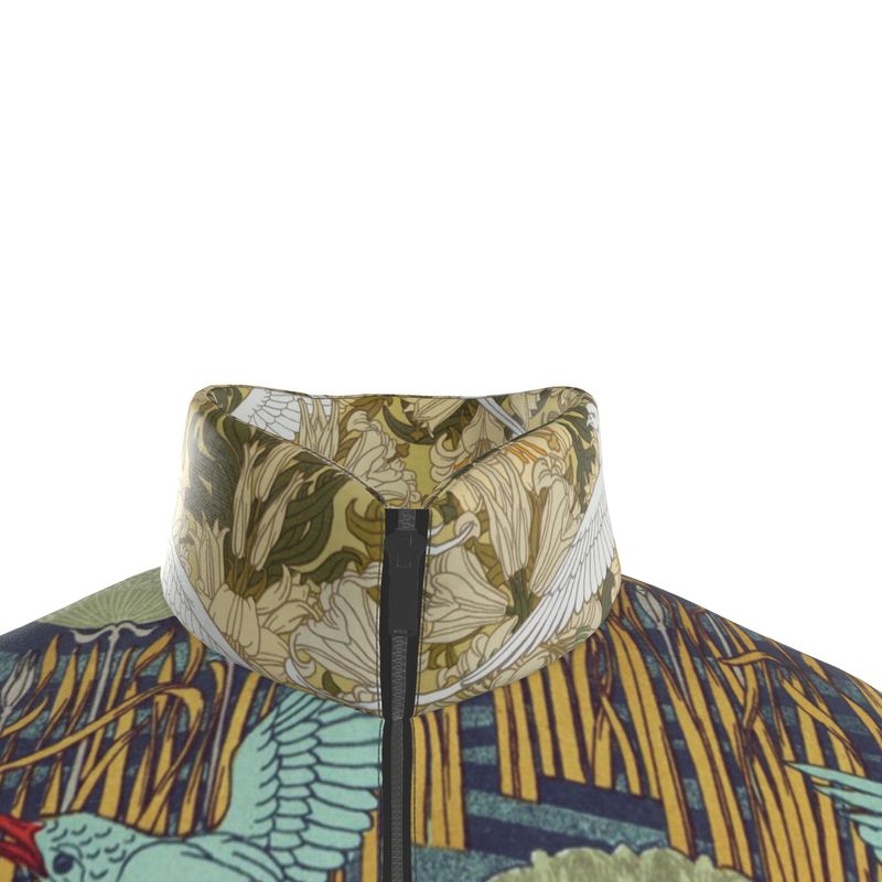 Pufferjacke im Jugendstil mit Öko-Füllung aus dem Meer