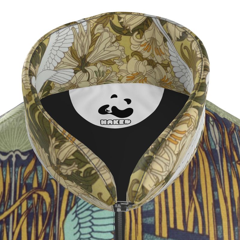 Pufferjacke im Jugendstil mit Öko-Füllung aus dem Meer
