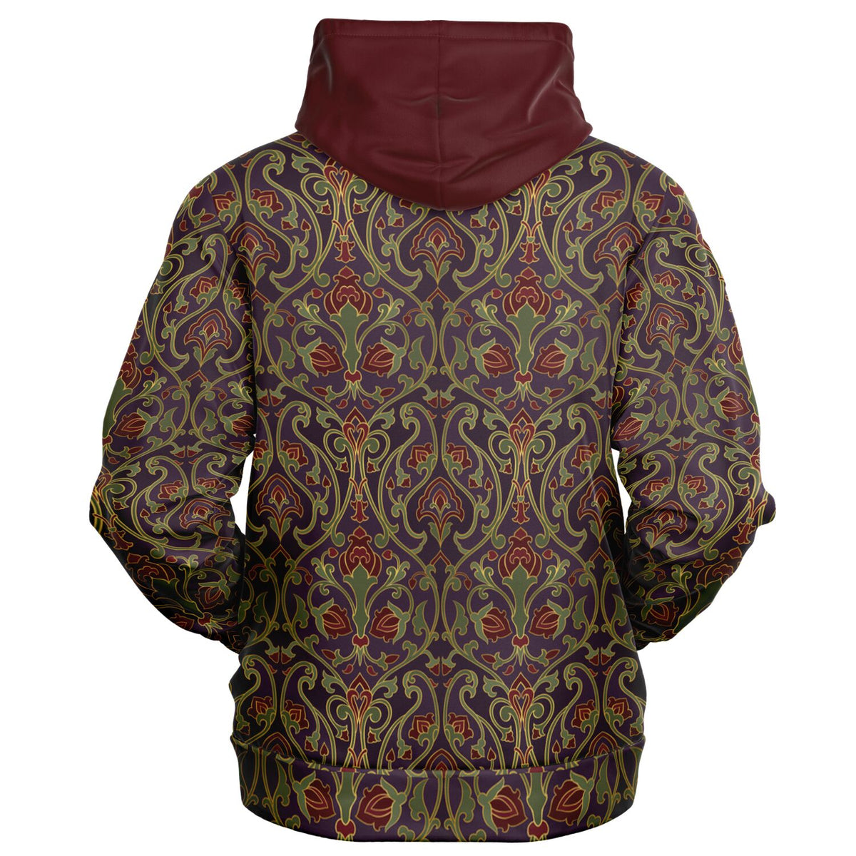 Art Deco Zip-Up Hoodie