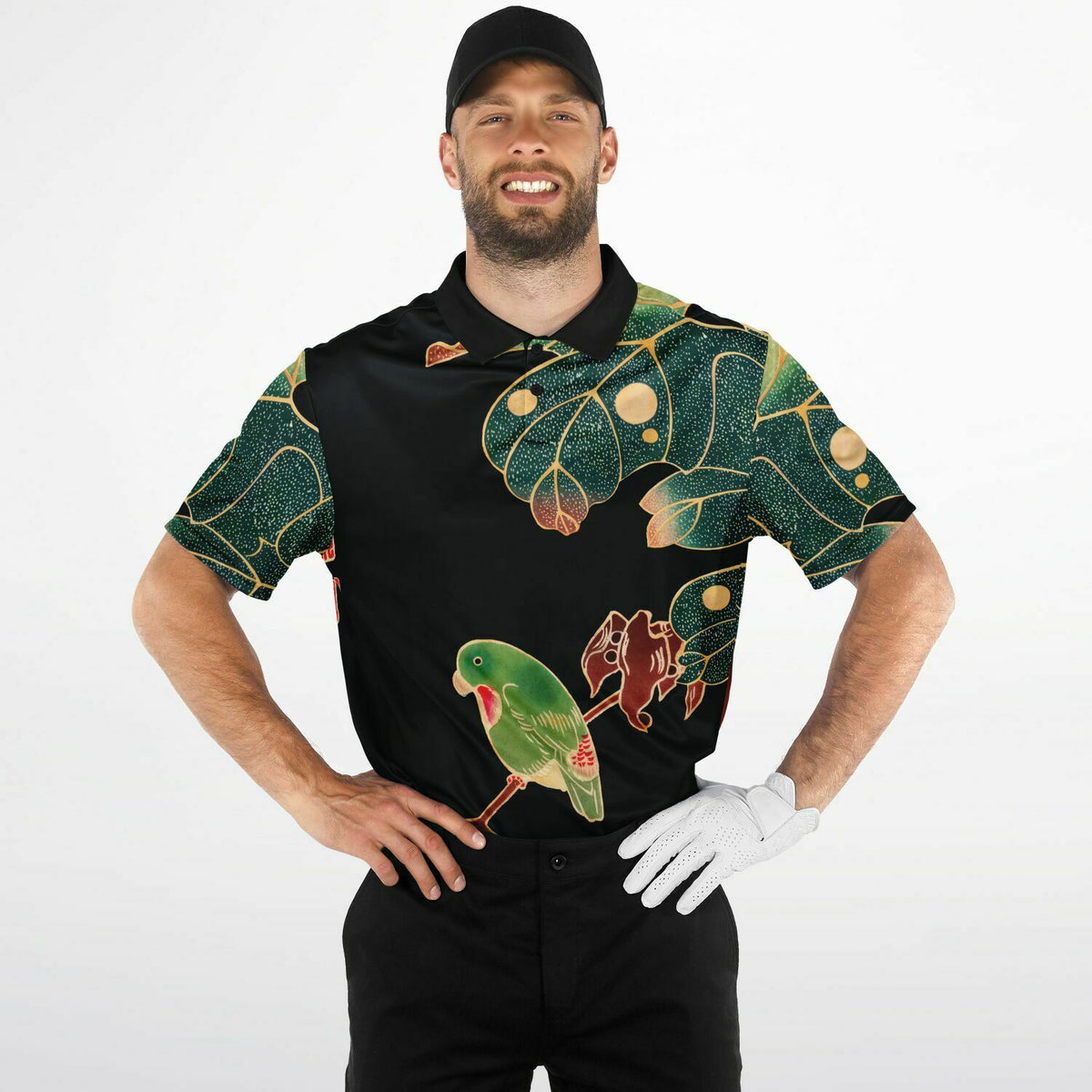 Ukiyo-e Performance Golf Polo Shirt
