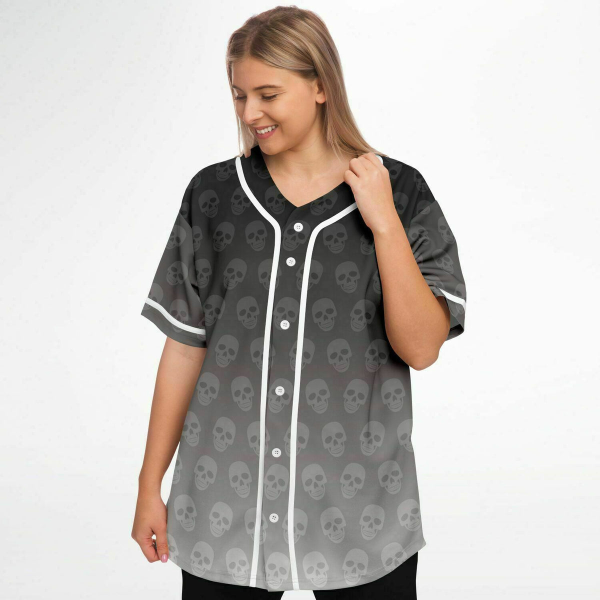 Baseball Jersey - skull