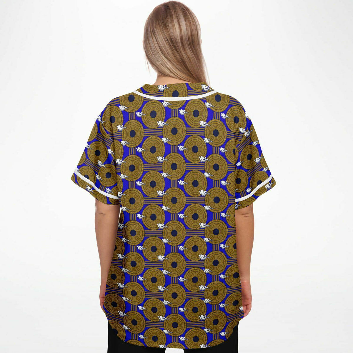 Chinese Cloud Baseball Jersey - AOP