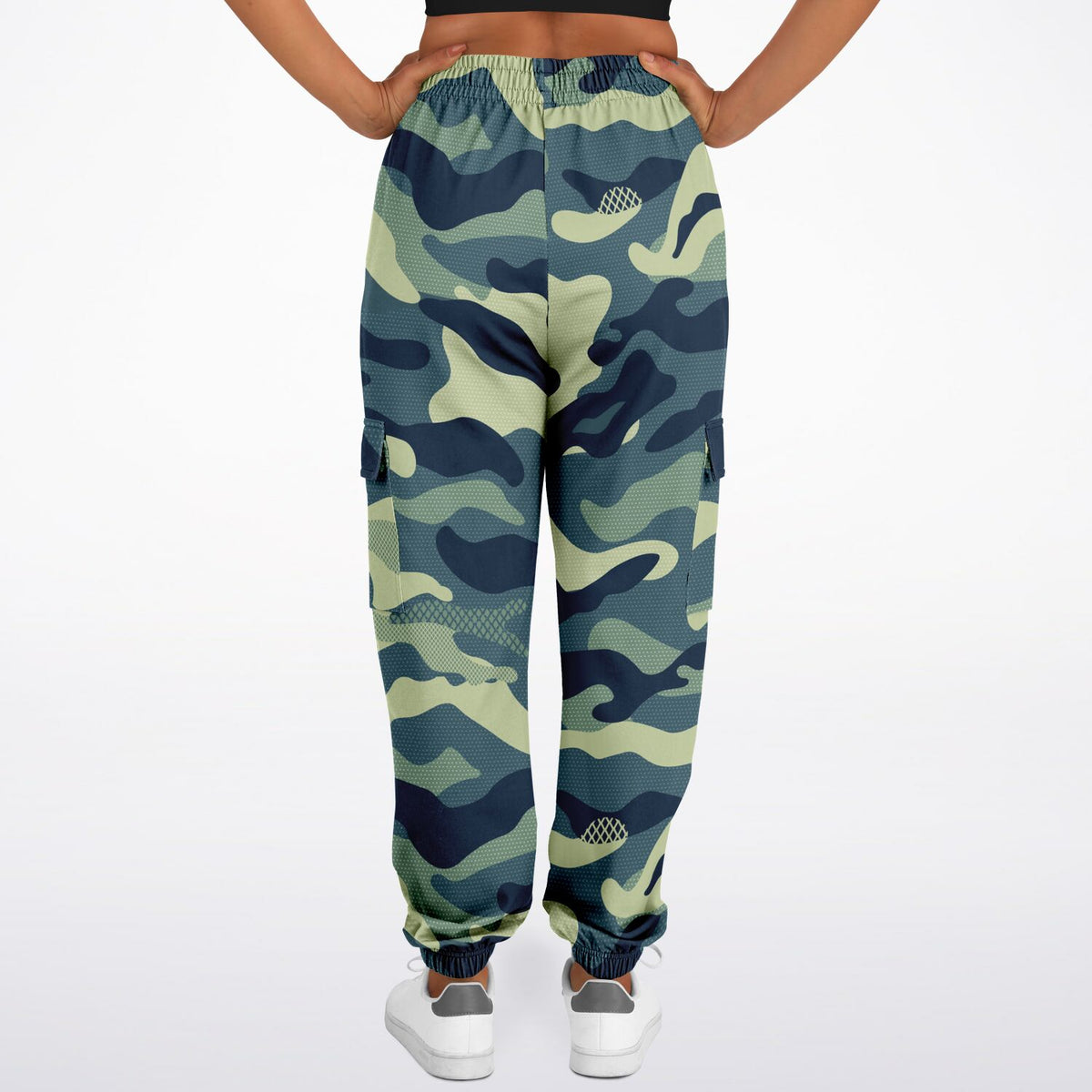 Camo Athletic Cargo Sweatpants