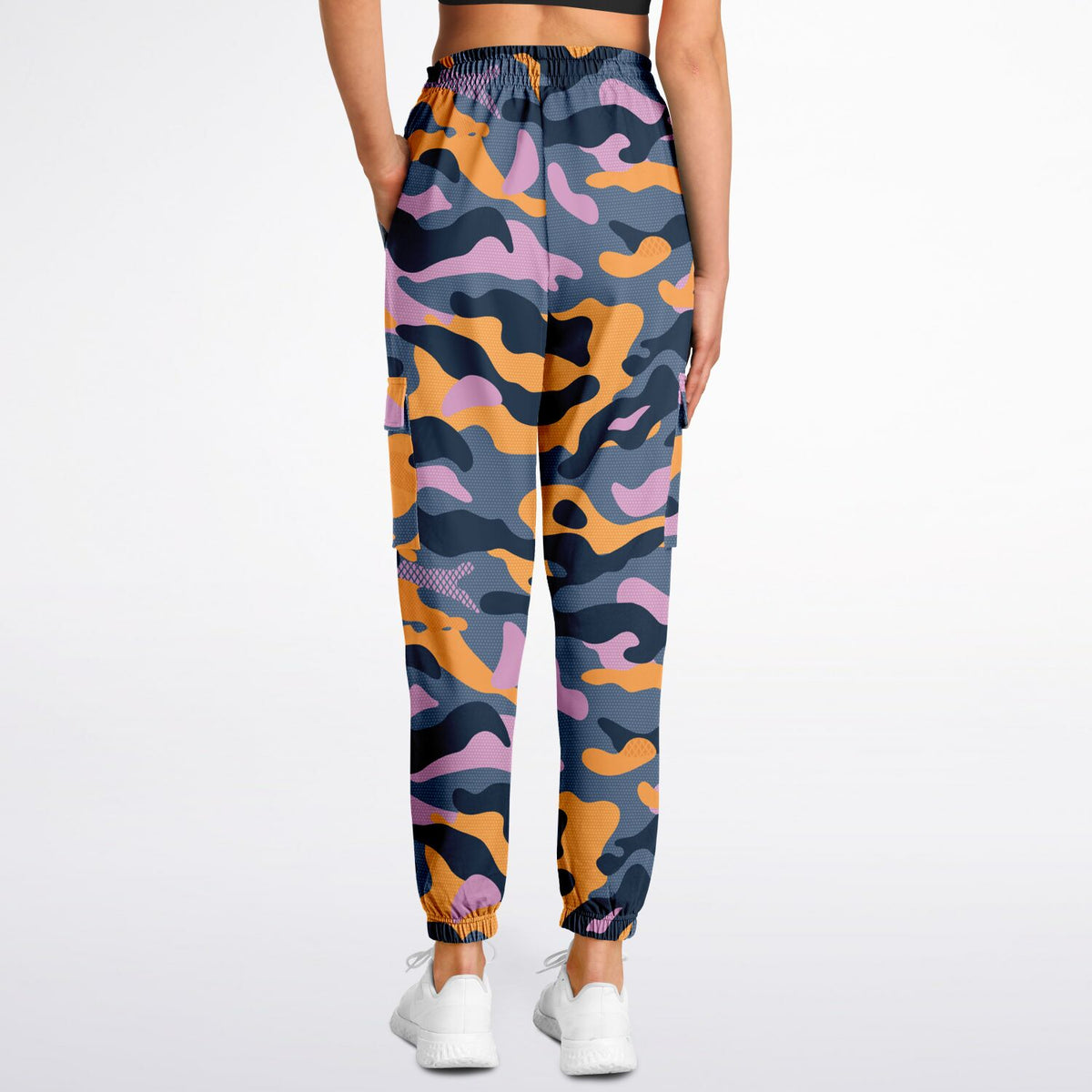 Y2K Urban Camo Sportliche Cargo-Jogginghose - AOP 