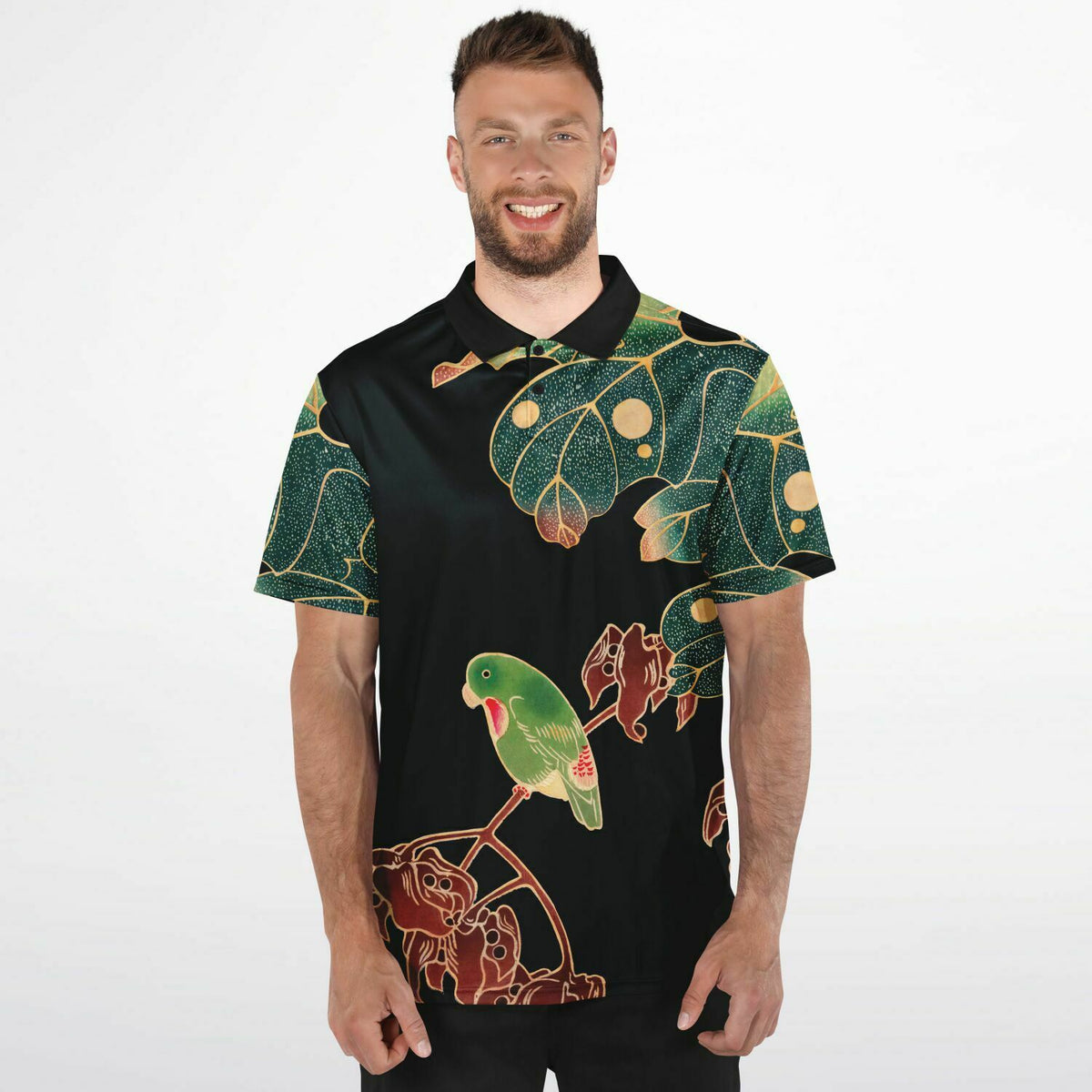 Ukiyo-e Performance Golf Polo Shirt