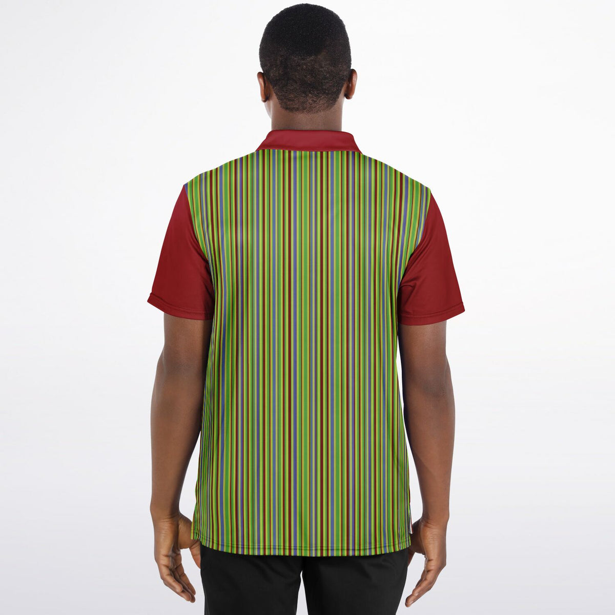 Performance Golf Polo, Sweat Wicking Recycled Polyester