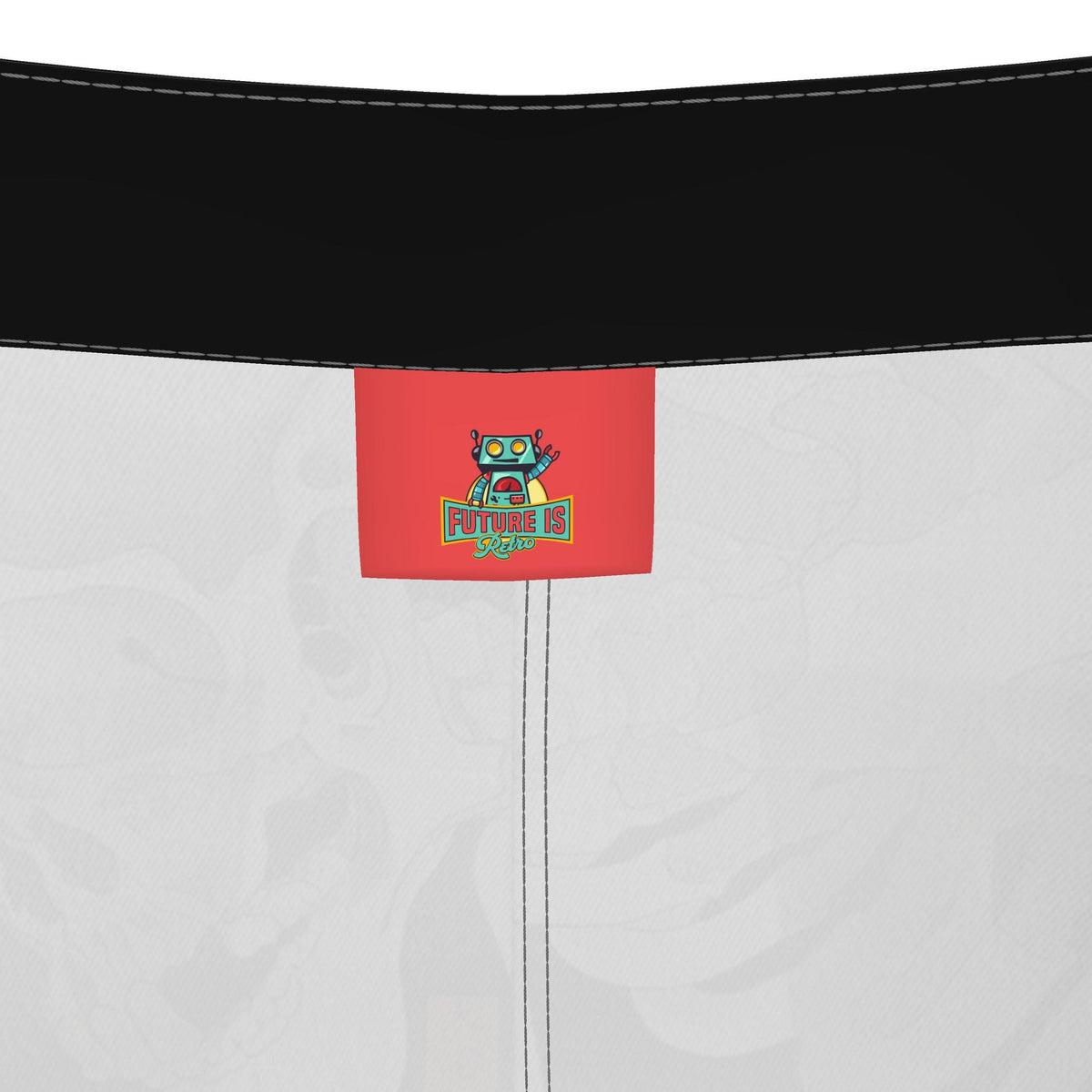 Ukiyo-e Denim Mini Skirt
