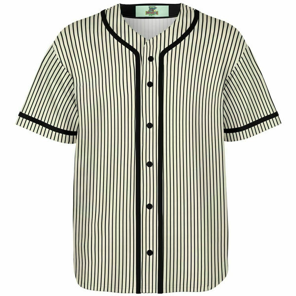 Retro Style Baseball Jersey, striped jersey - Future Is Retro