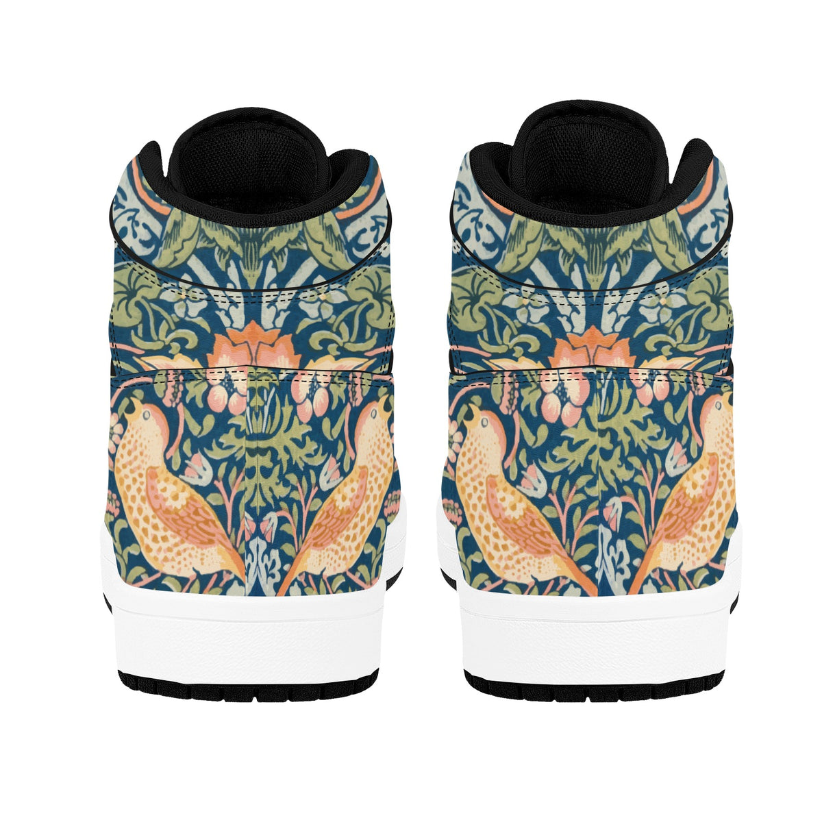 Unisex Vegan Leather Art Nouveau Sneakers