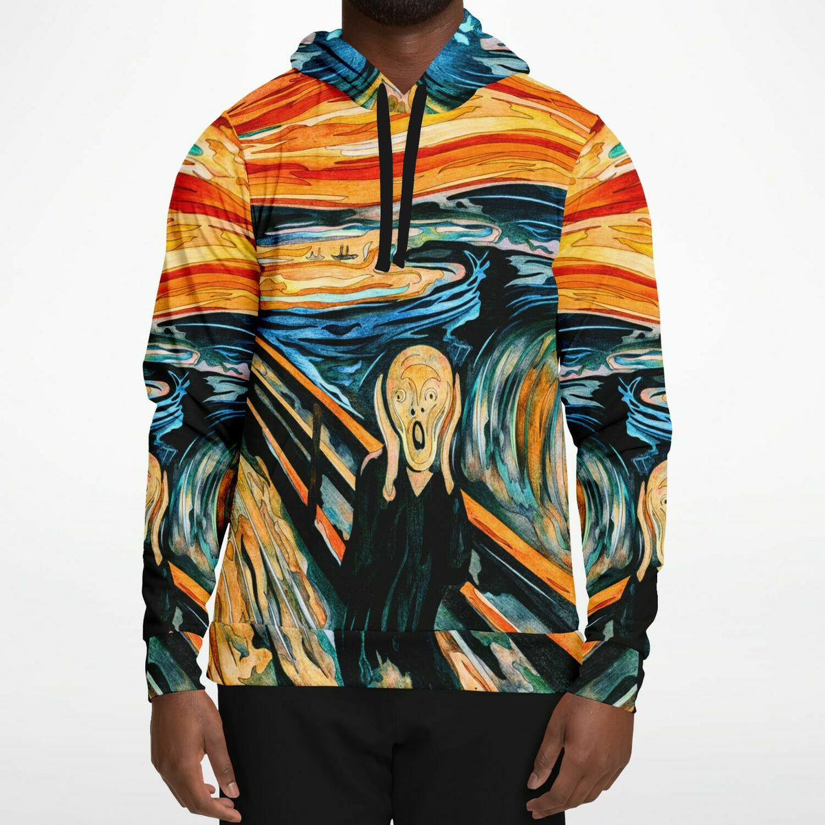 Heavyweight Hoodie The Scream- Edvard Munch