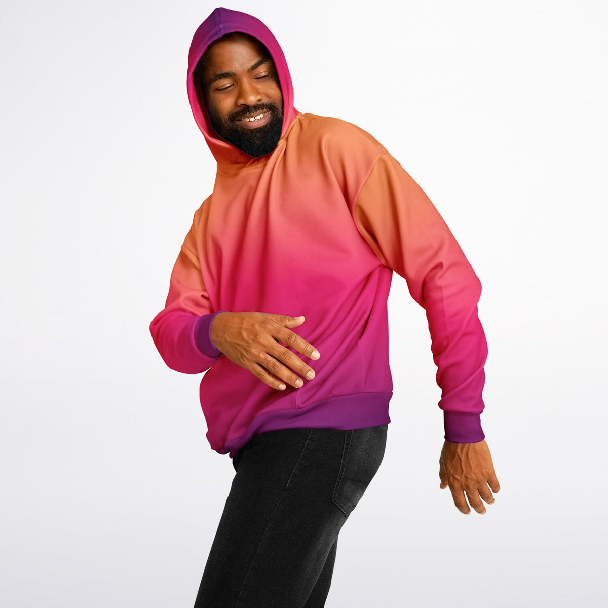 Sunset Ombre Heavyweight Oversized Hoodie