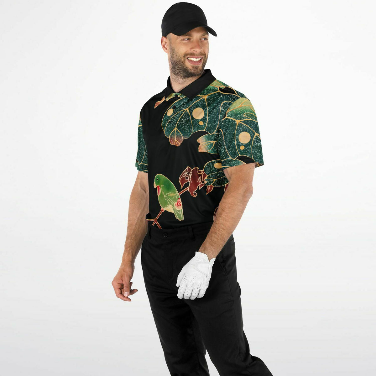 Ukiyo-e Performance Golf Polo Shirt