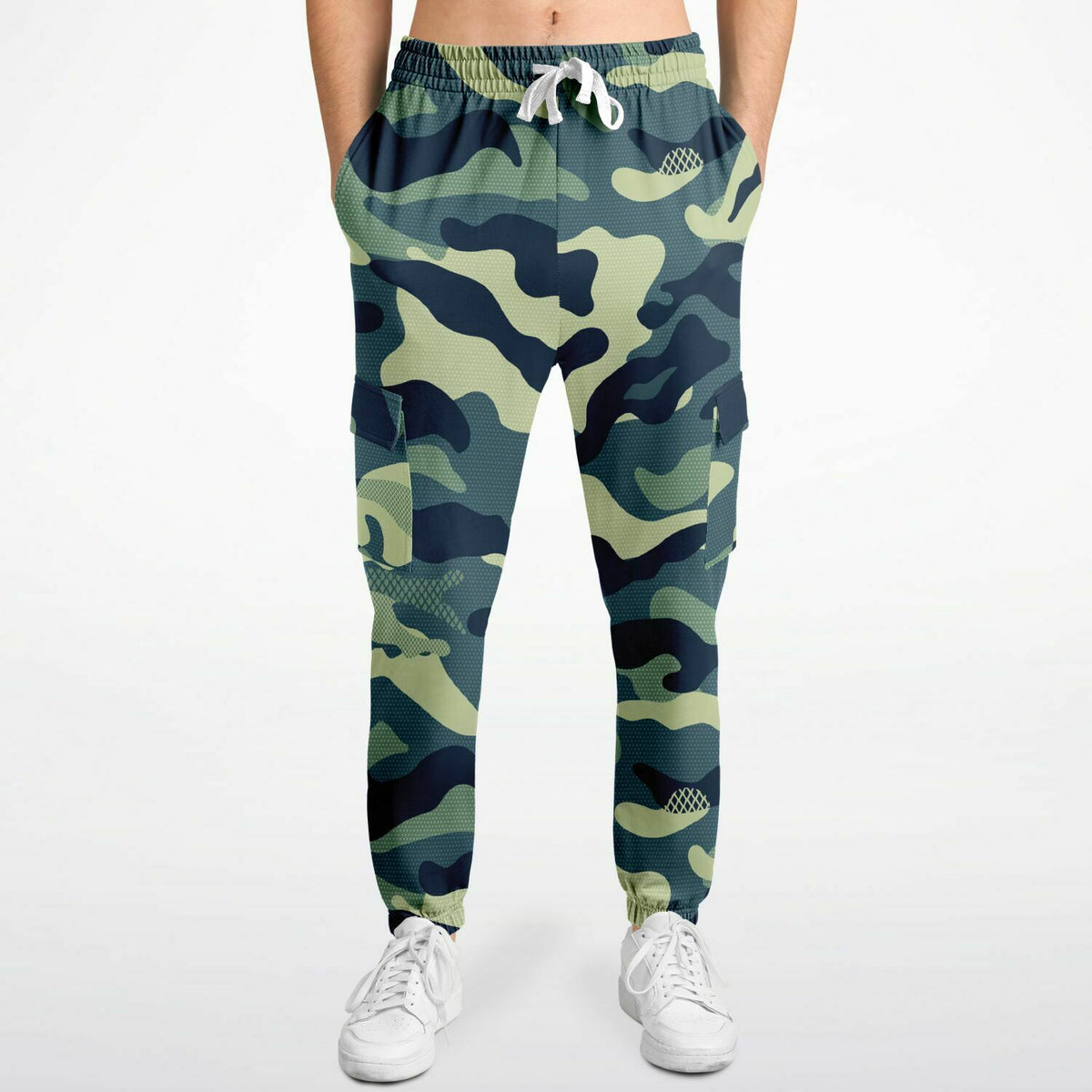 Camo Athletic Cargo Sweatpants