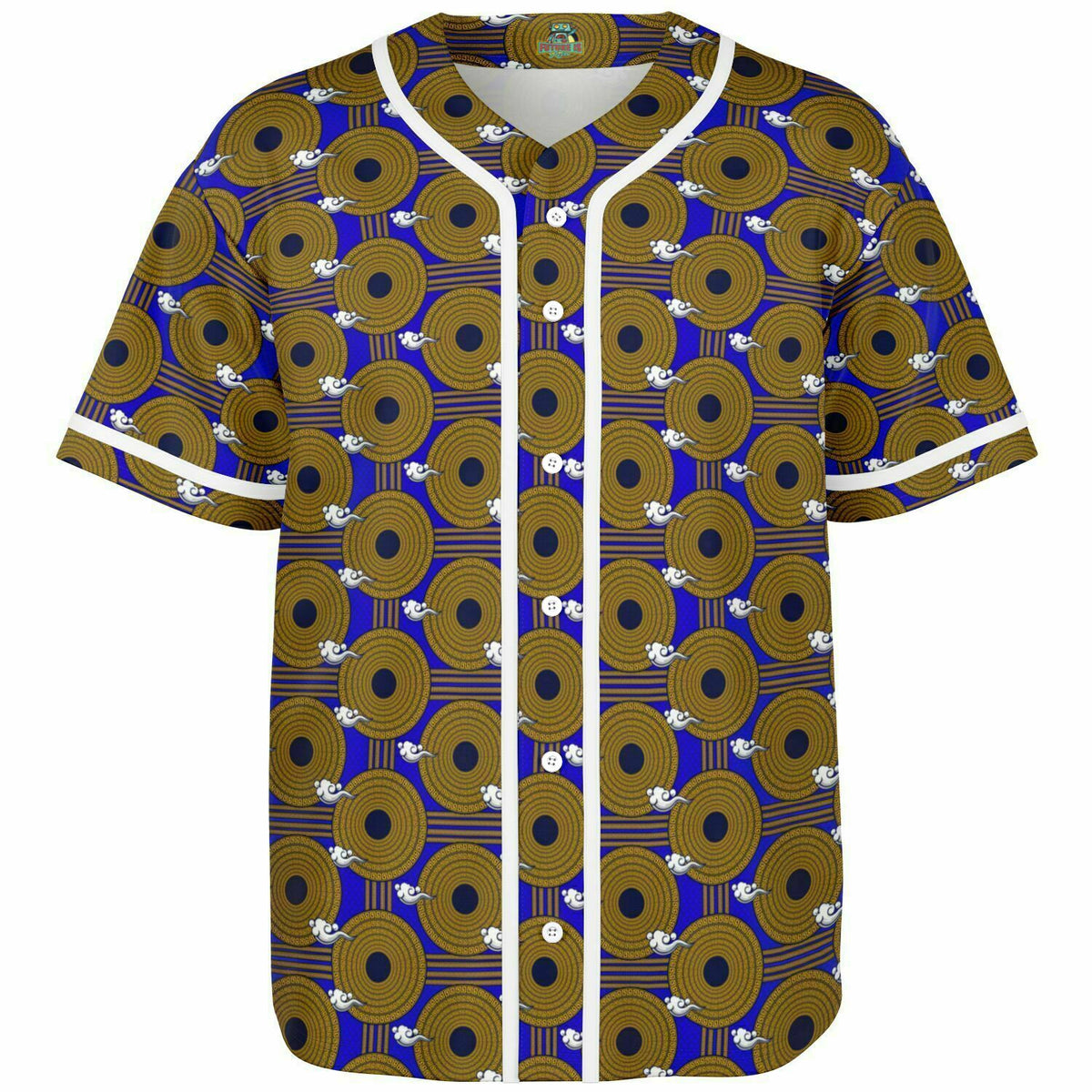 Chinese Cloud Baseball Jersey - AOP