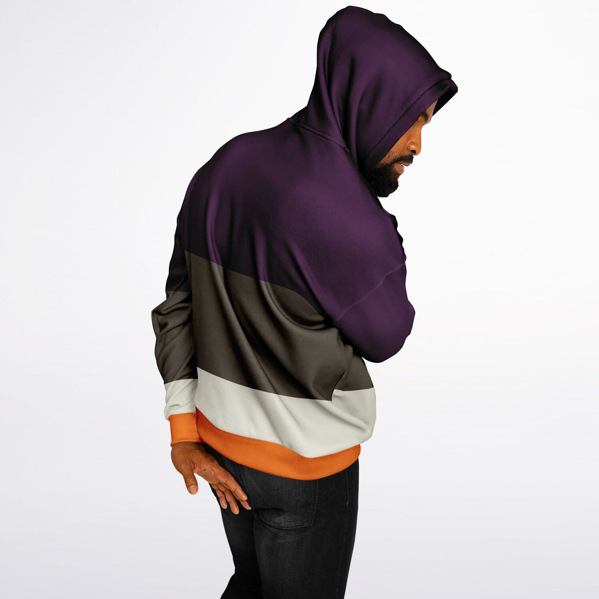 Heavyweight Oversized Hoodie Colour Block