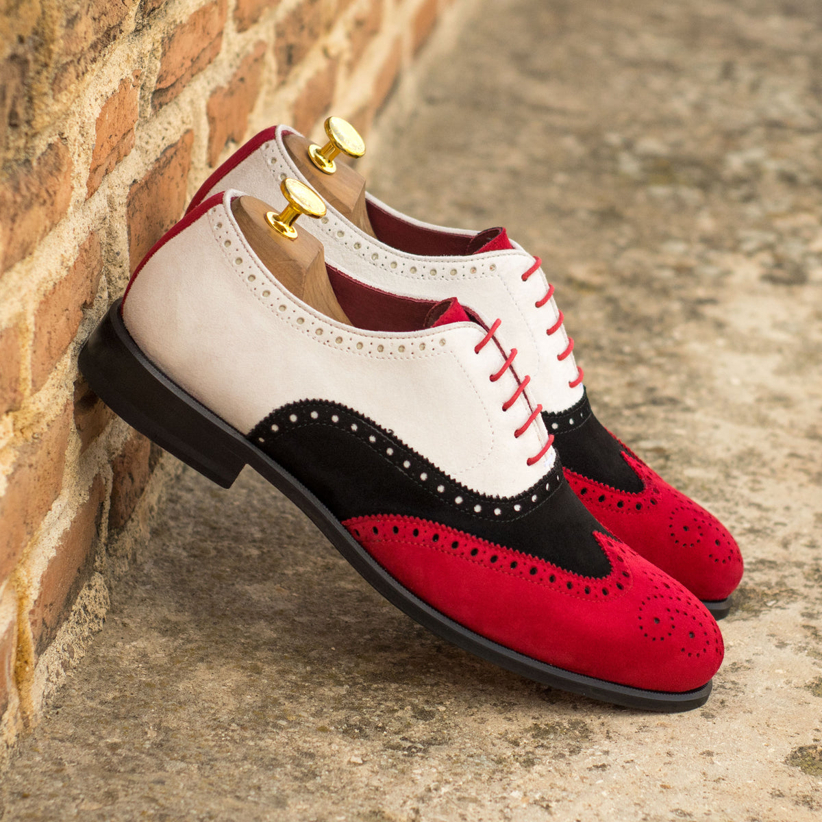 Full Leather Handmade Brogue Shoes - Perfect for Swing Dancing