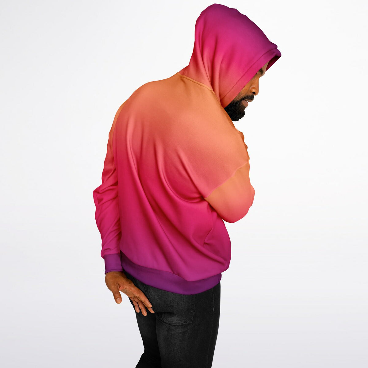 Sunset Ombre Heavyweight Oversized Hoodie