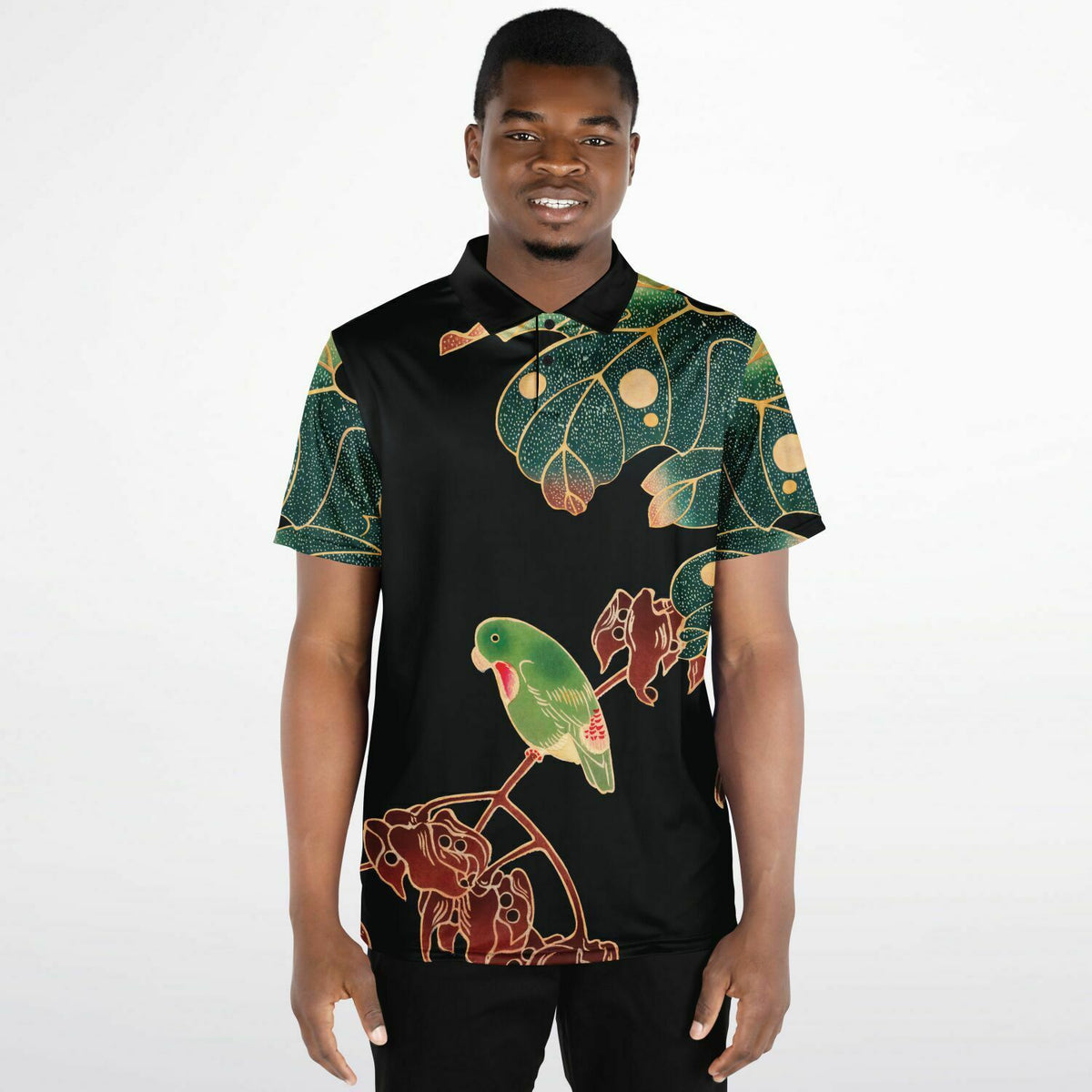 Ukiyo-e Performance Golf Polo Shirt