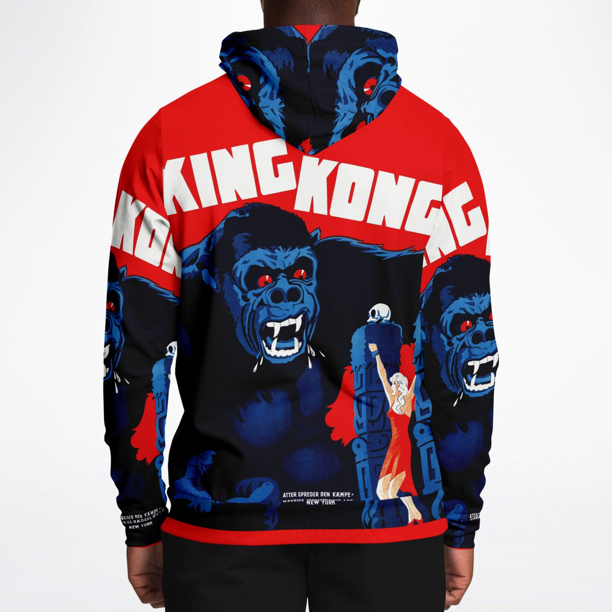 King Kong Retro Hoodie Feat Vintage Graphics