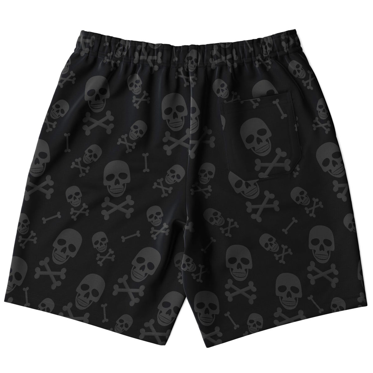 Skull and crossbones long shorts