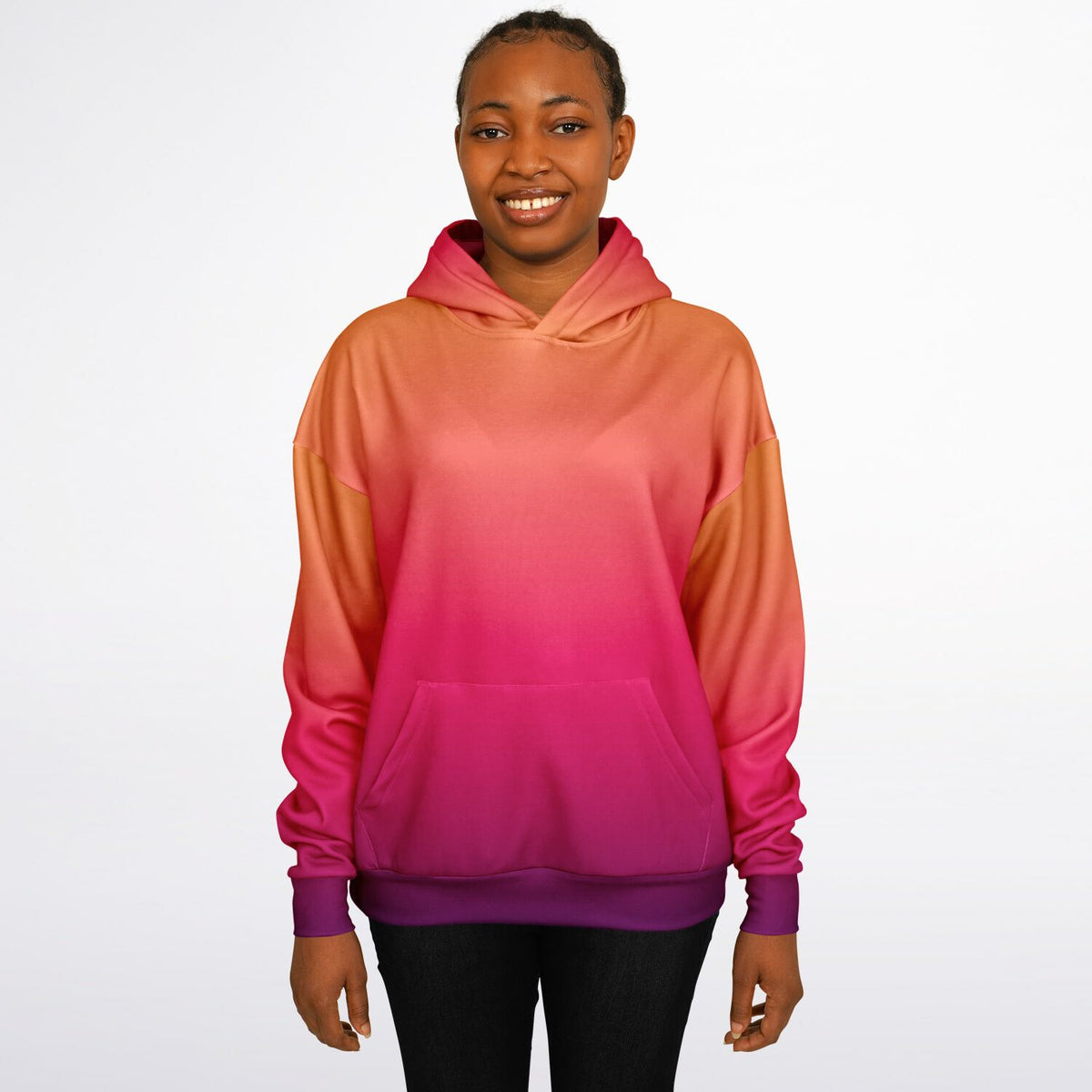 Sunset Ombre Heavyweight Oversized Hoodie